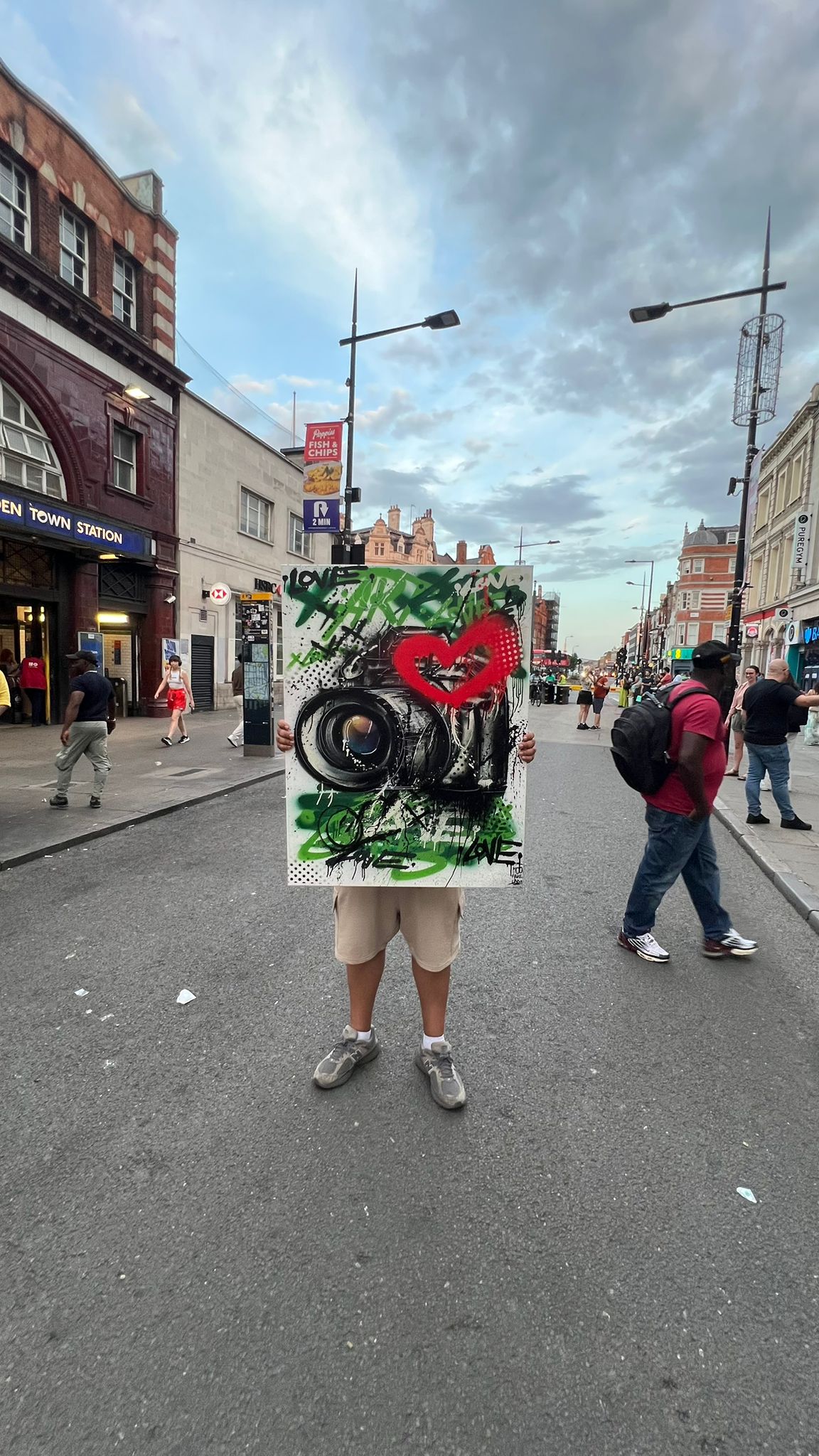 Love Lens – Original Hand-Painted Acrylic Artwork