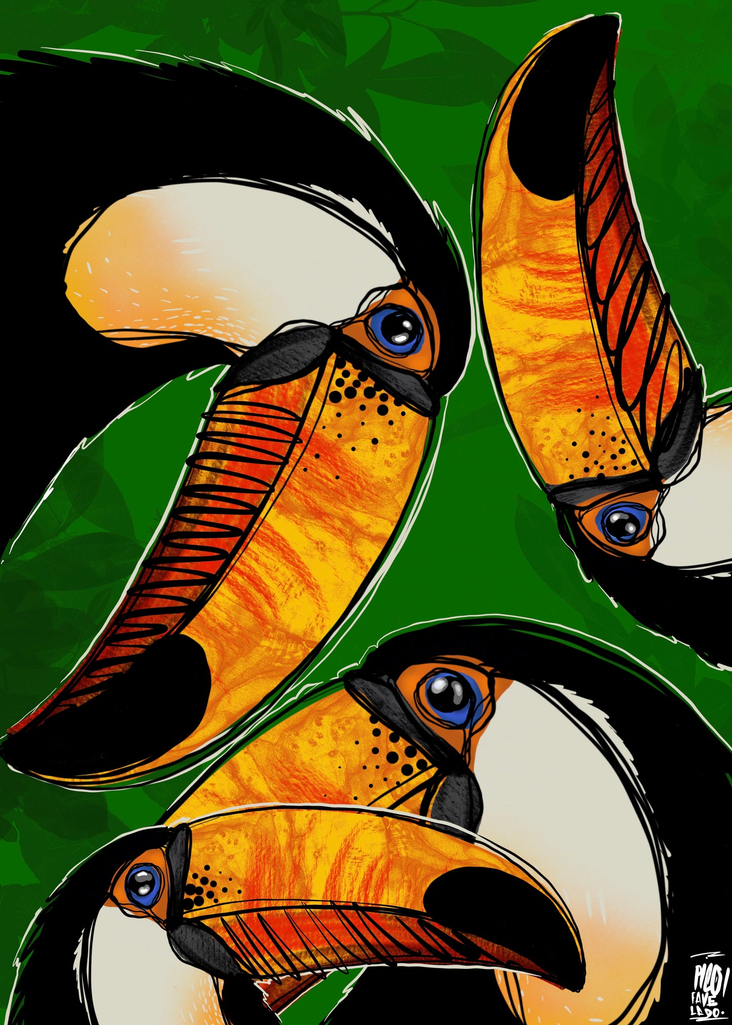 Toucans Birds
